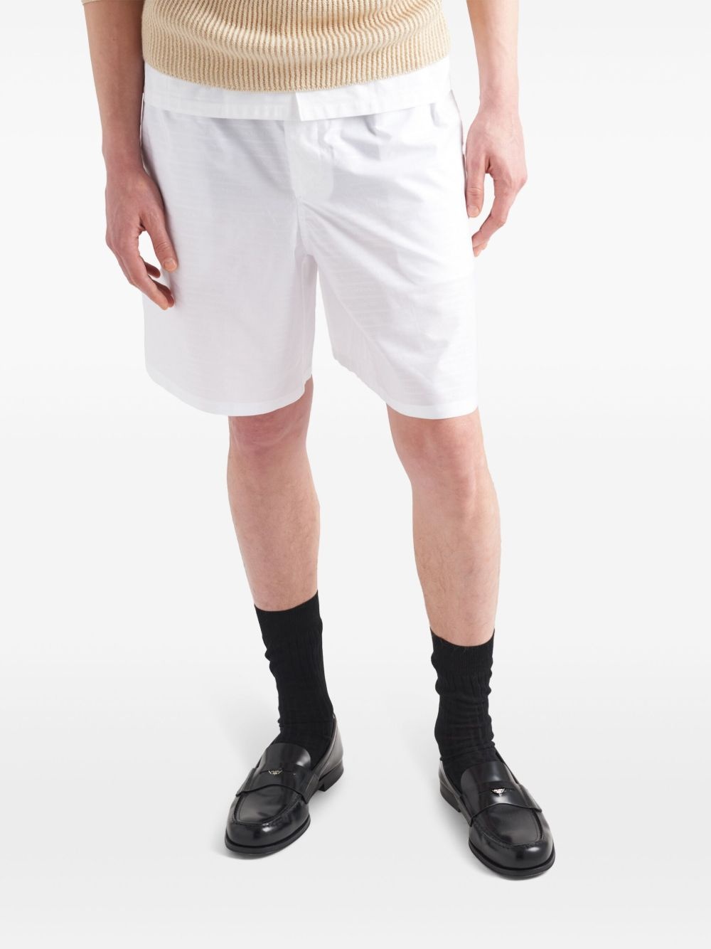 poplin bermuda shorts - 4