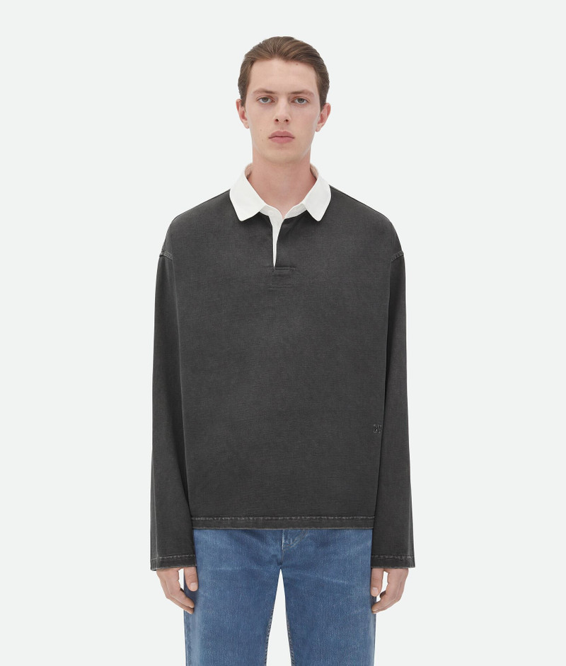 Washed Out Jersey Polo 1