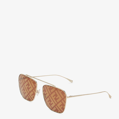 FENDI Metal sunglasses with FF logo outlook