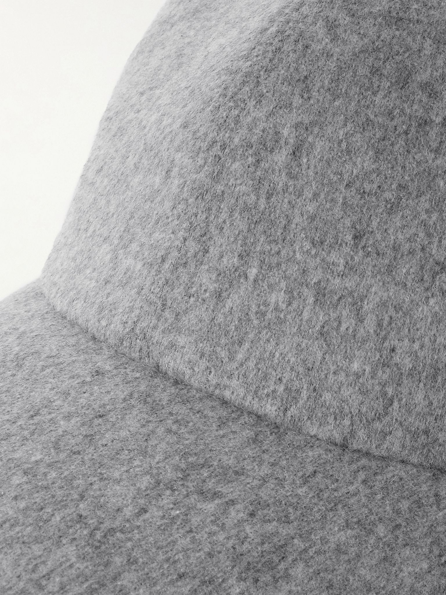 Ivy Cashmere Baseball Cap Gray - 4