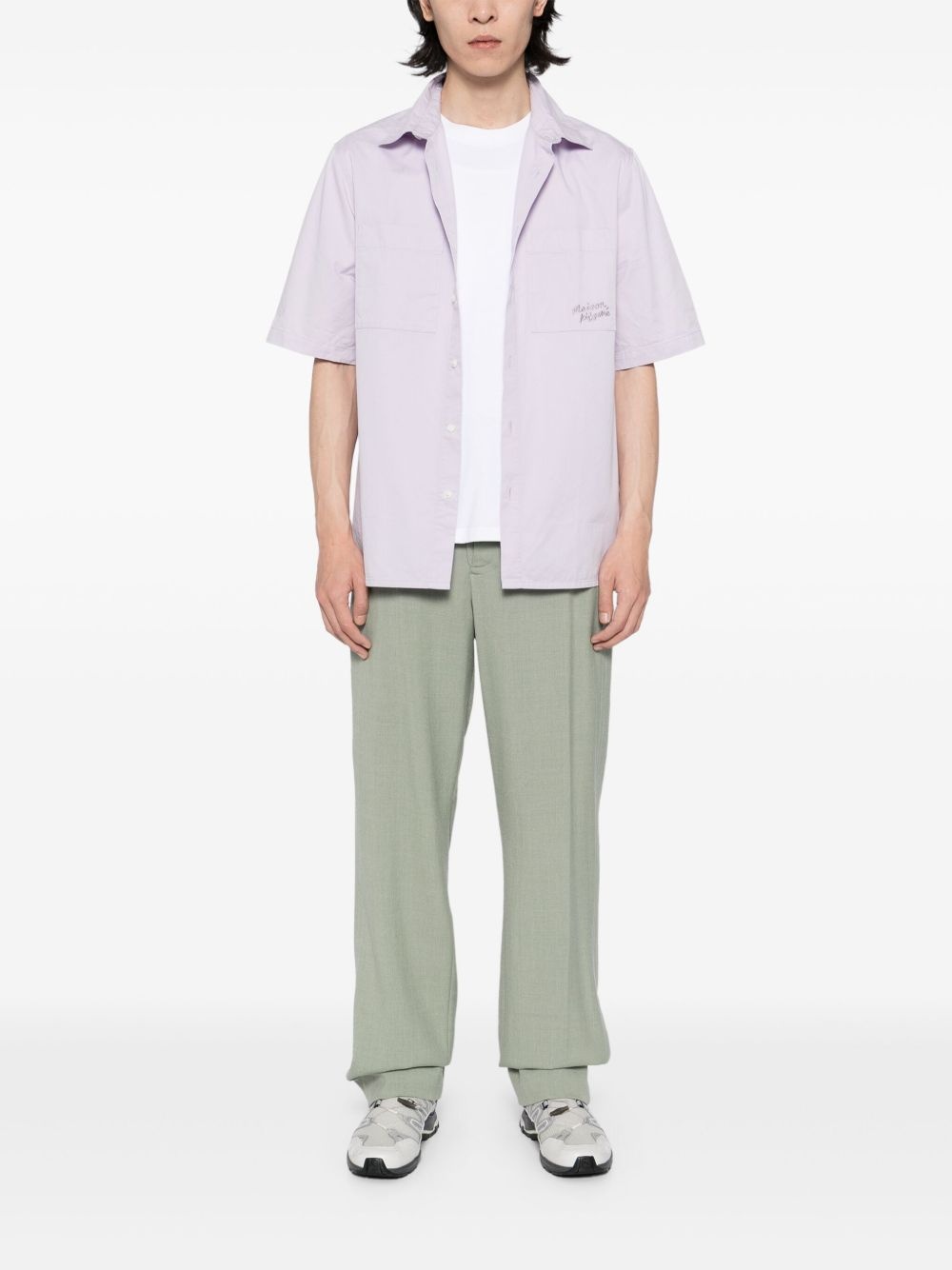 relaxed short-sleeved shirt - 2