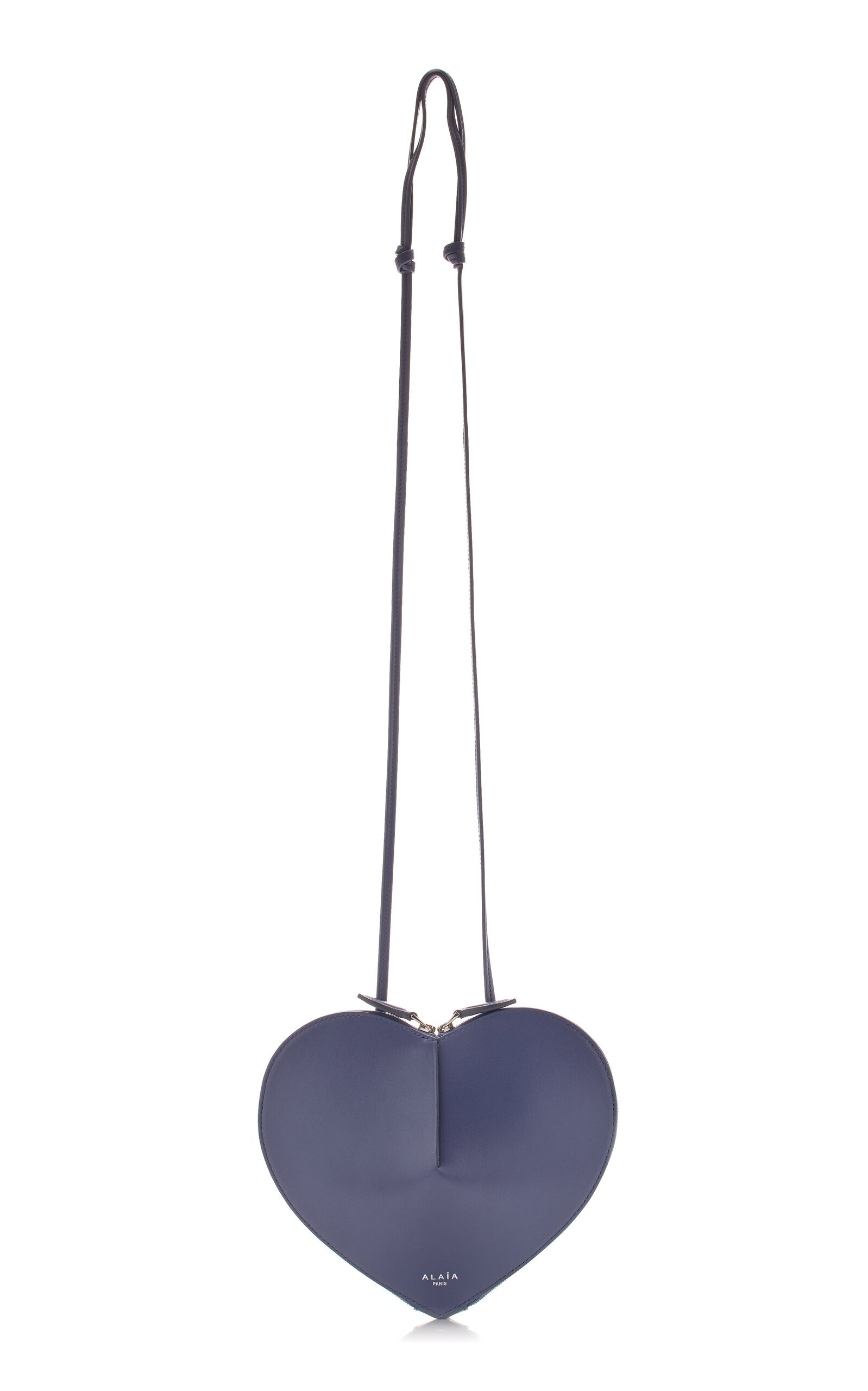 Le Coeur Leather Crossbody Bag blue - 1