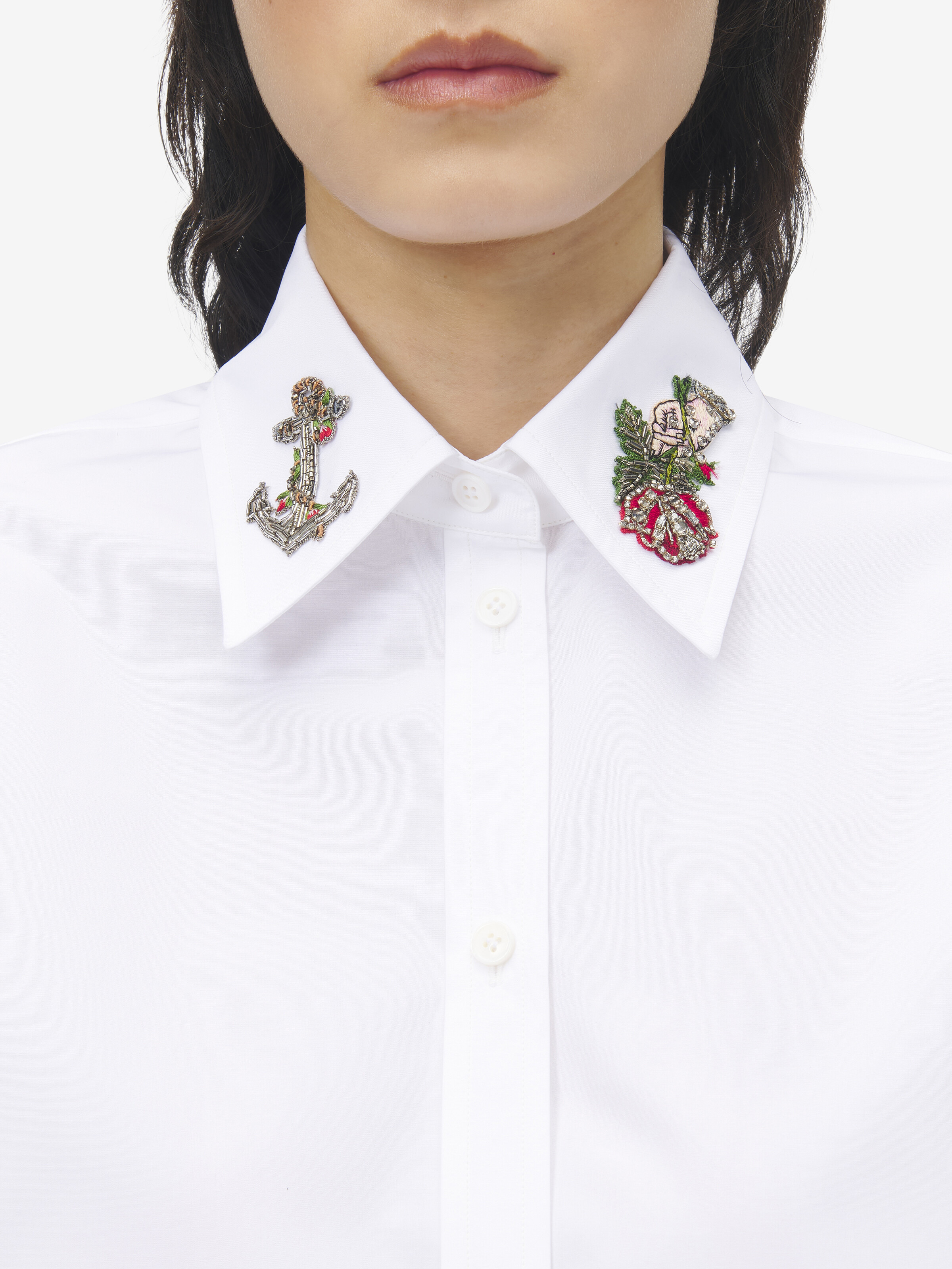 Sailor Tattoo Embroidery Shirt - 6