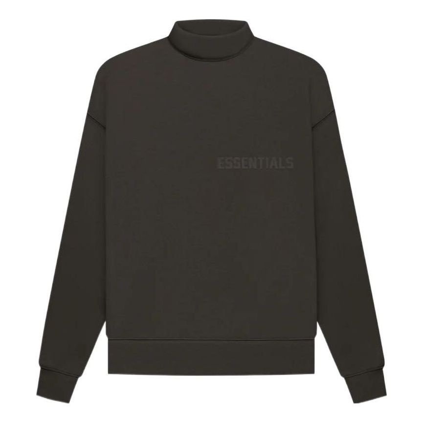 Fear of God Essentials FW22 Mockneck Off Black FOG-FW22-044 - 1