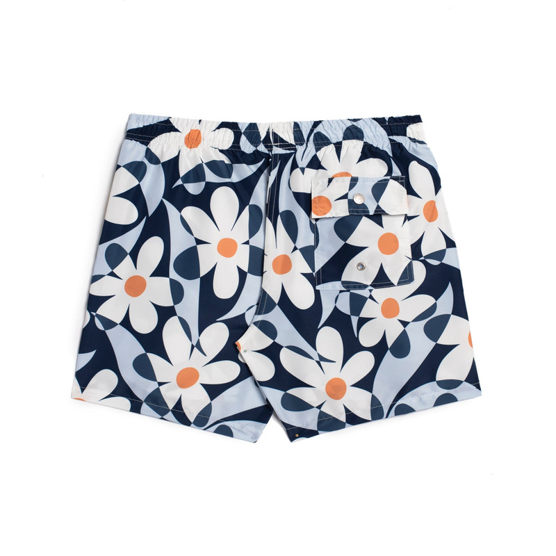 Denim Daisy Trip Swim Trunk 3