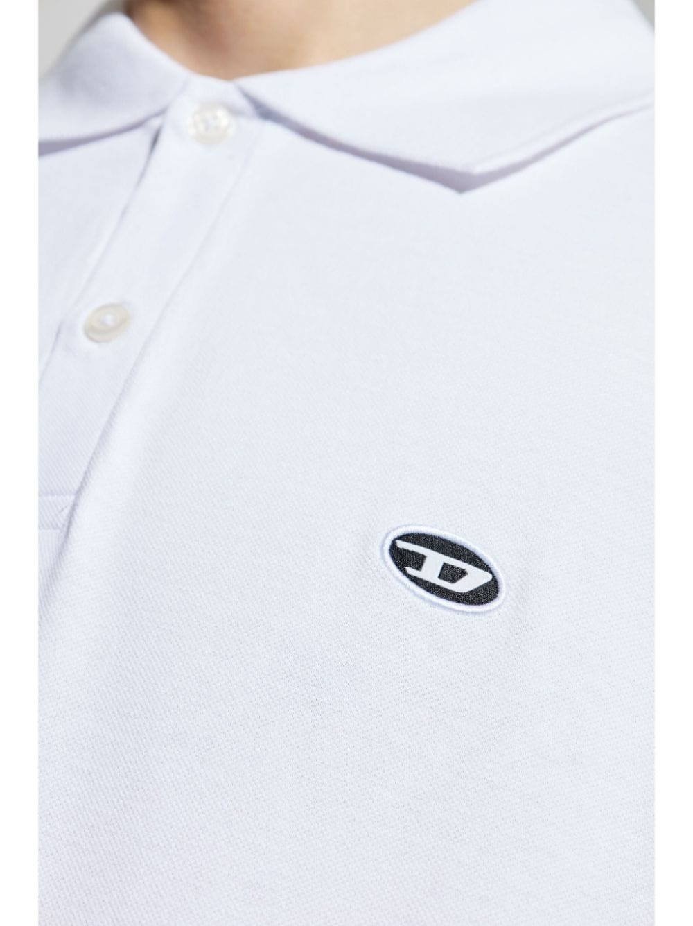 logo-appliquÃ© cotton polo t-shirt - 5