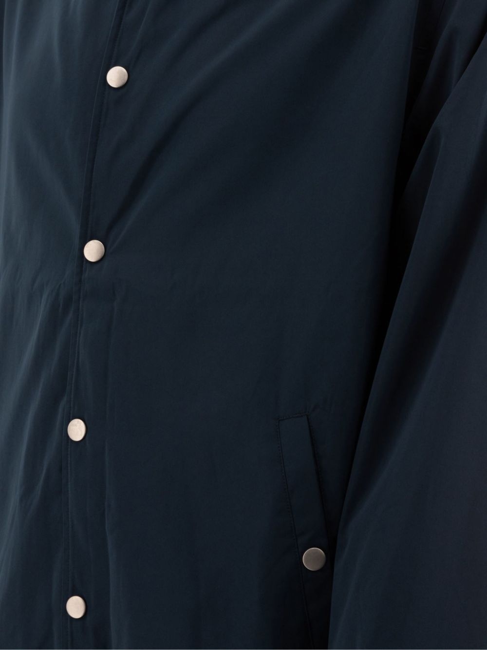 logo-print shirt jacket - 4