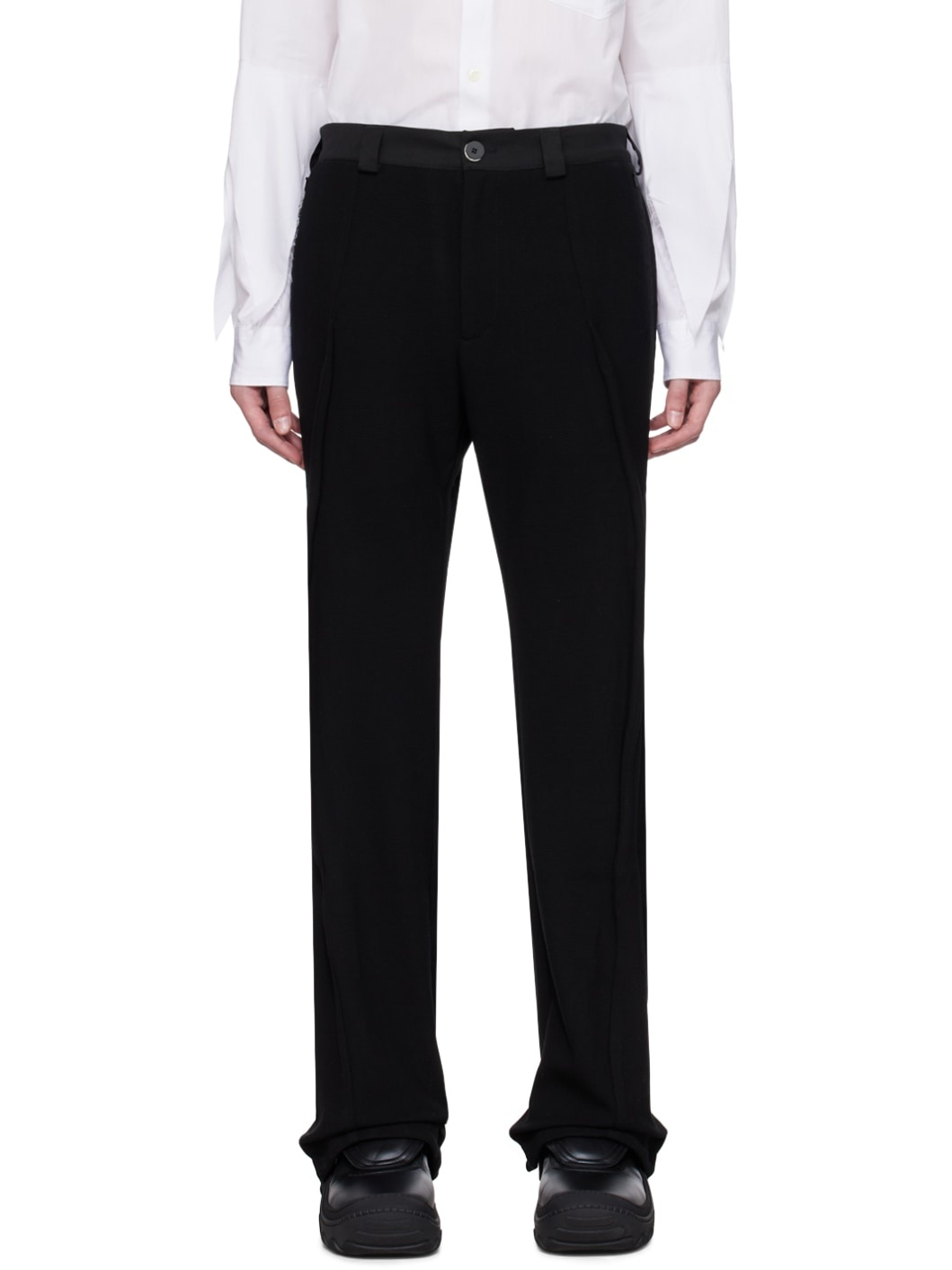 Black Agathon Trousers - 1