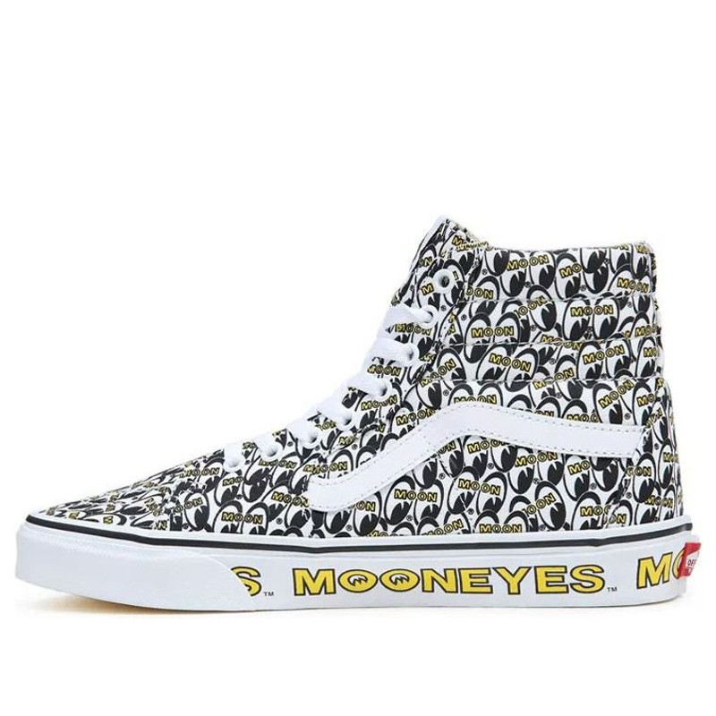 Vans Mooneyes x SK8-HI 'True White Yellow' VN0A7Q5N6M5 - 1