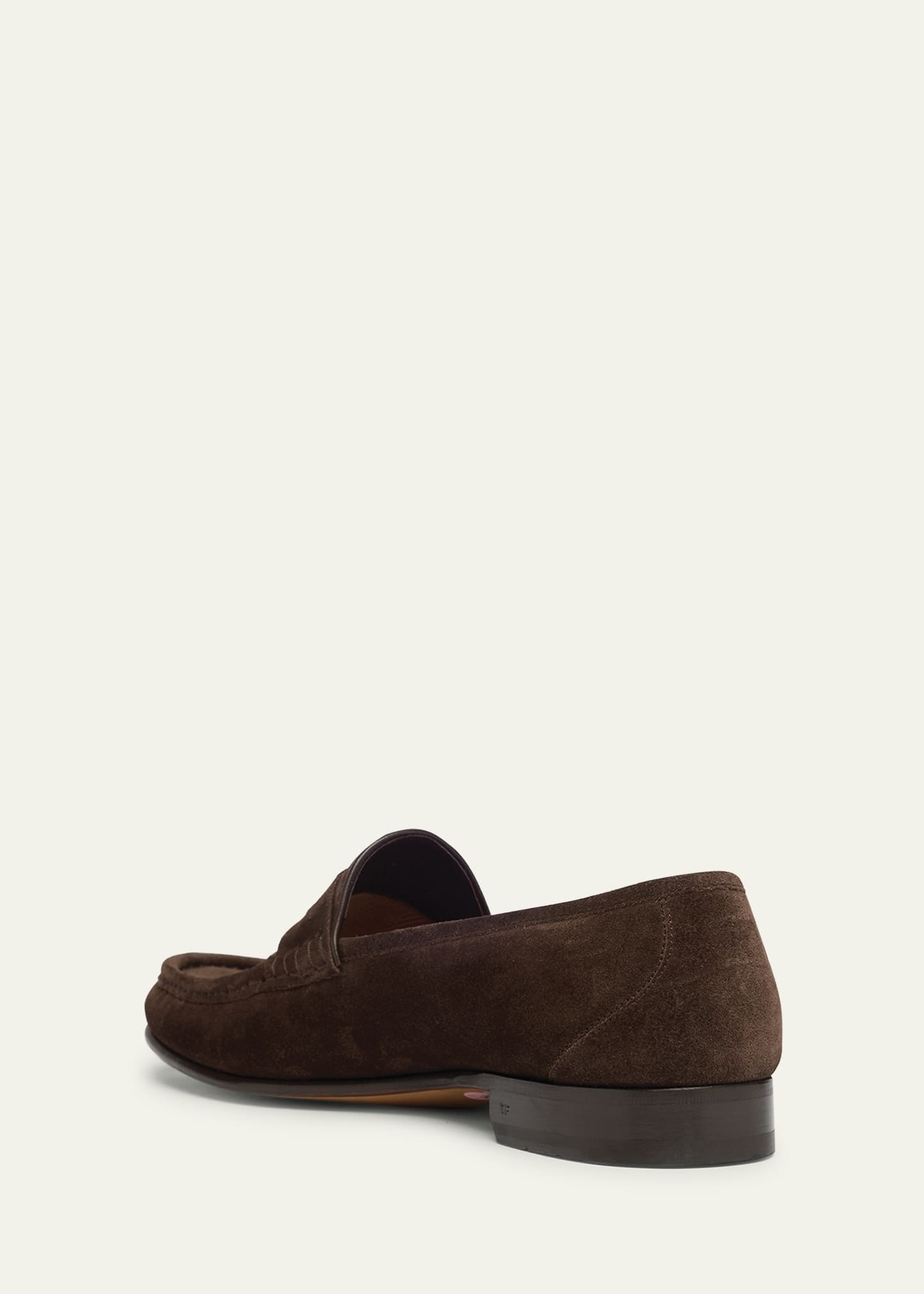 Men's York Suede Penny Loafers - 4