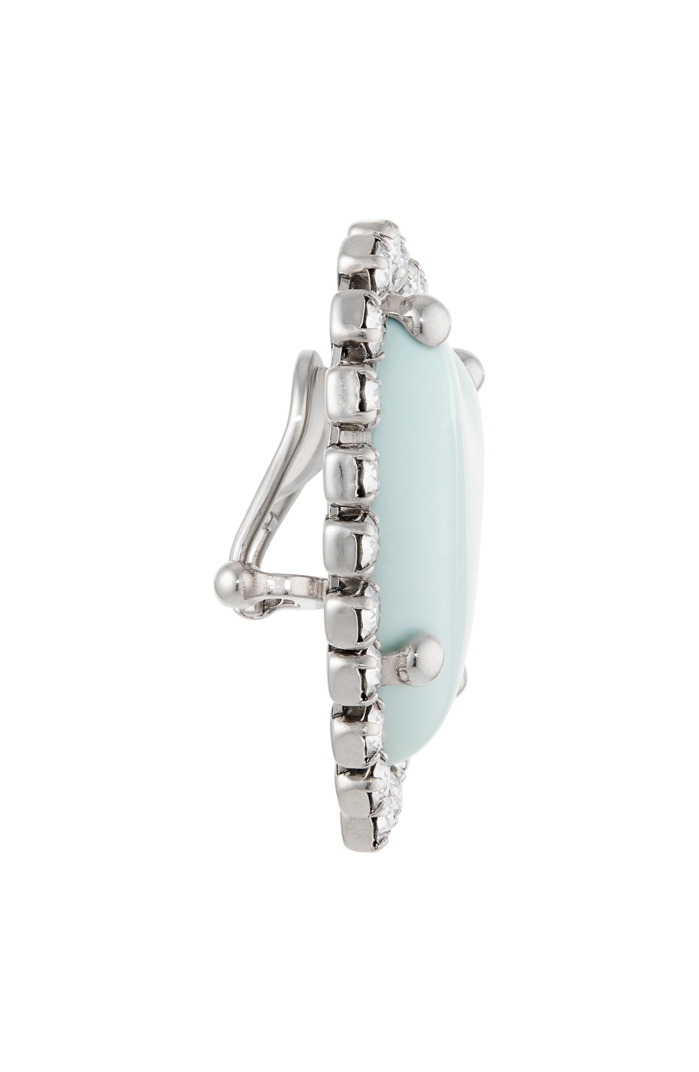 Valentino Garavani Coeur Hyperbole Heart Earrings in Bxl Vintage Palladium/Silver at Nordstrom - 5