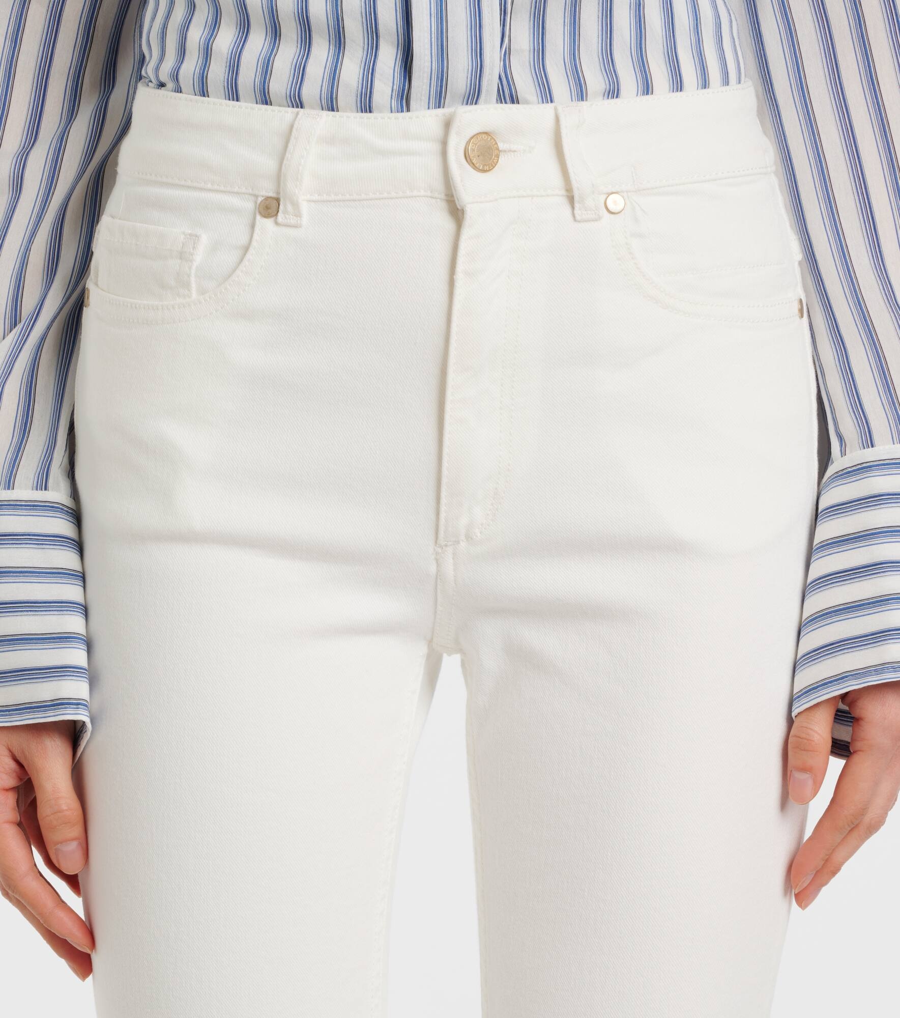 High-rise straight jeans - 4