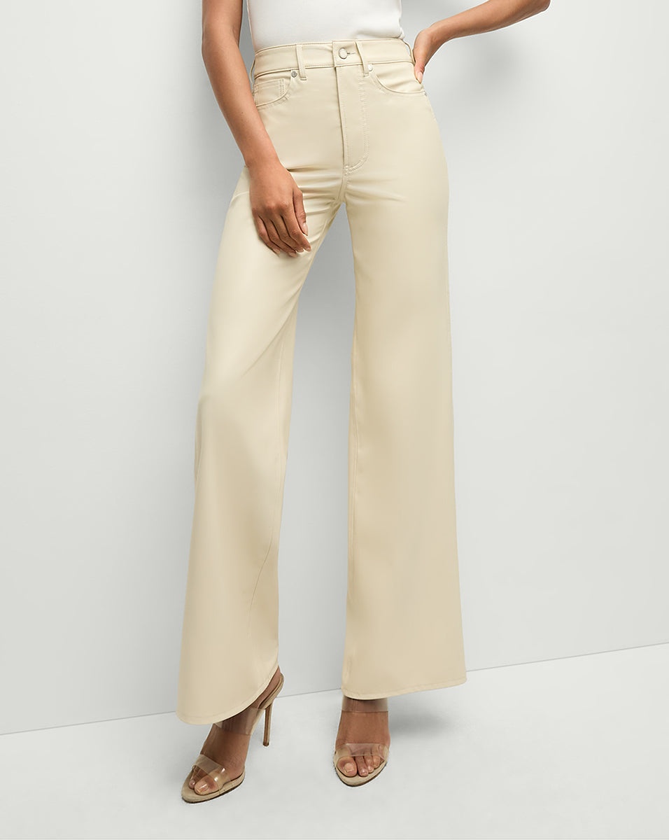 TAYLOR VEGAN WIDE-LEG JEAN - 3