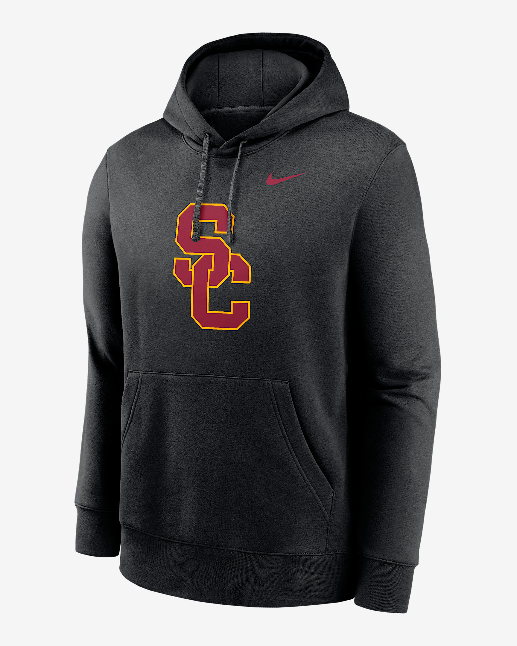 USC Trojans Primetime Club Primary Logo Men's Nike College Pullover Hoodie - 1