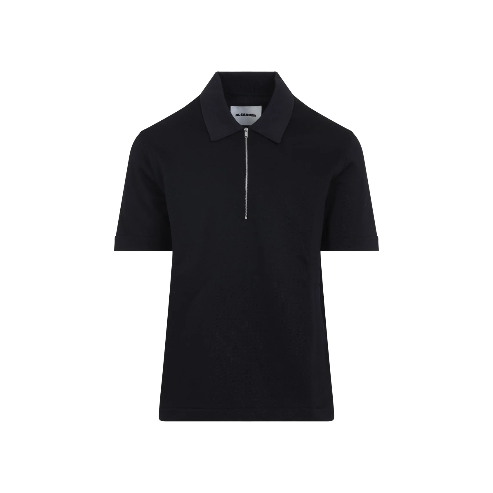 Jil Sander Knitted Collar Polo Men - 1