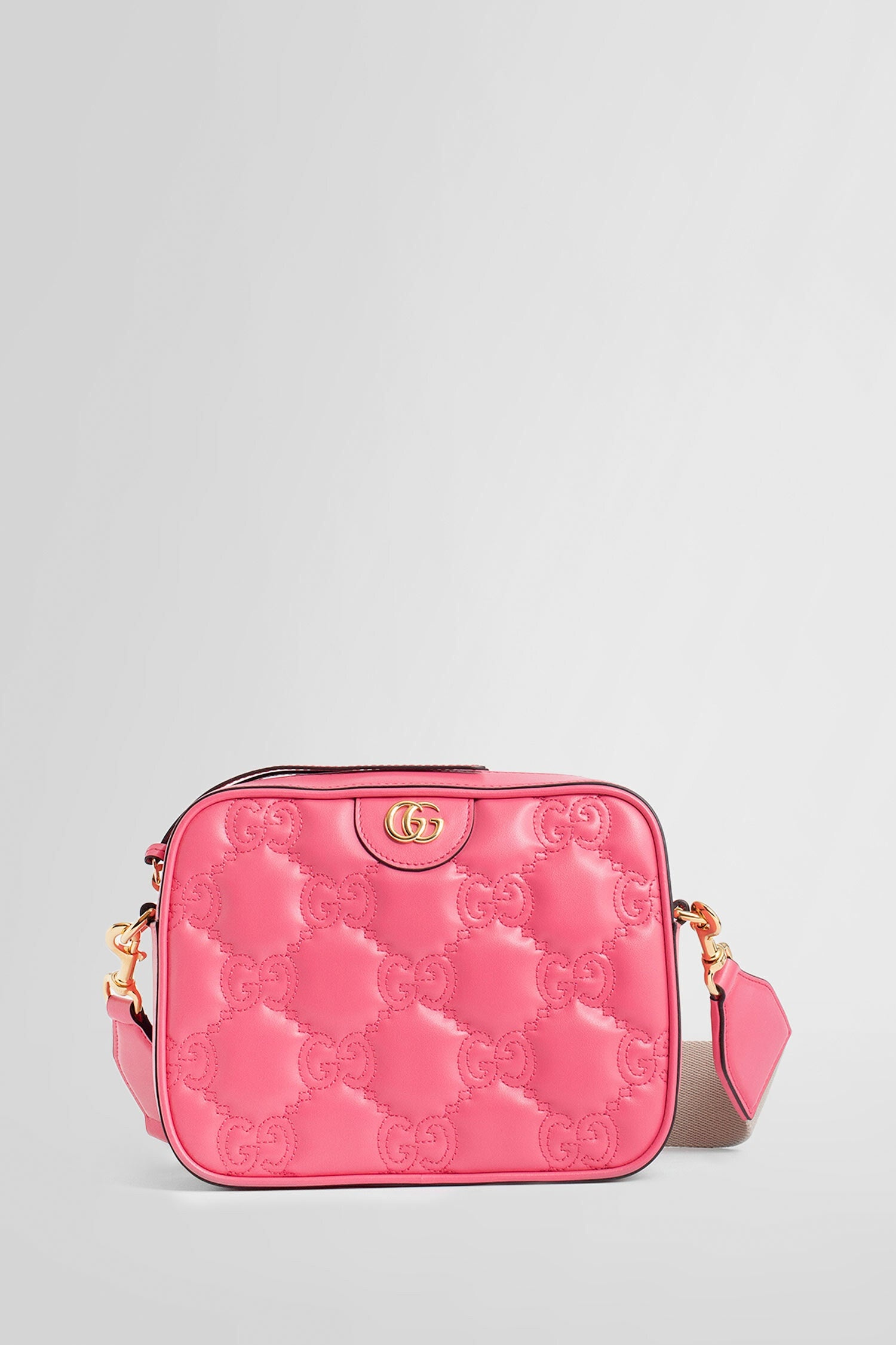 GUCCI WOMAN PINK SHOULDER BAGS - 1