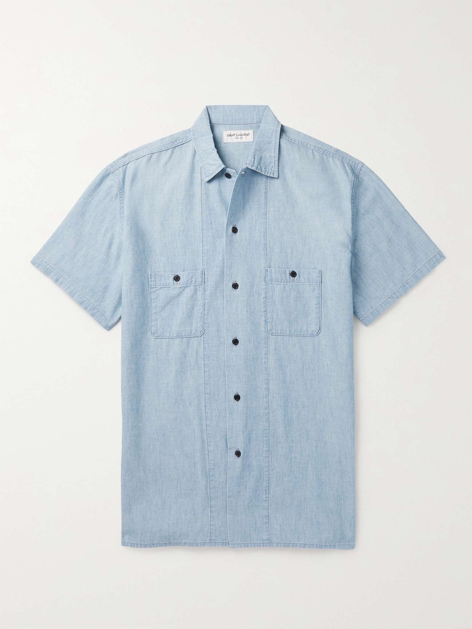 Cotton-Chambray Shirt - 1