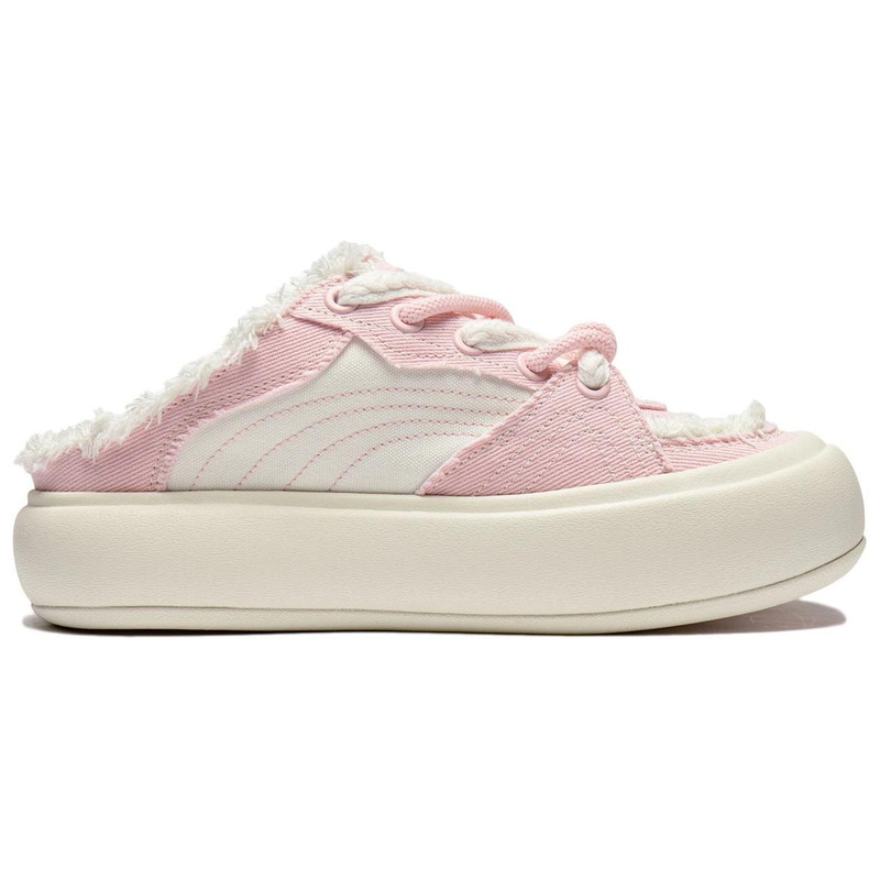 Li-Ning (WMNS) Li-Ning Puff Platform Mule 'Pink Creamy White' AZGU014-6 outlook