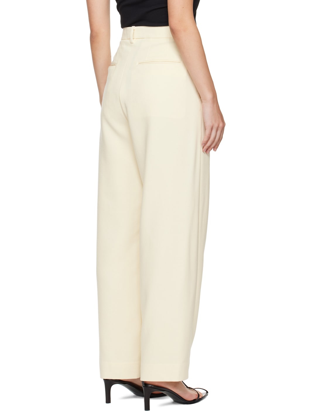 Off-White Tense Wool Double Cloth Trousers - 3