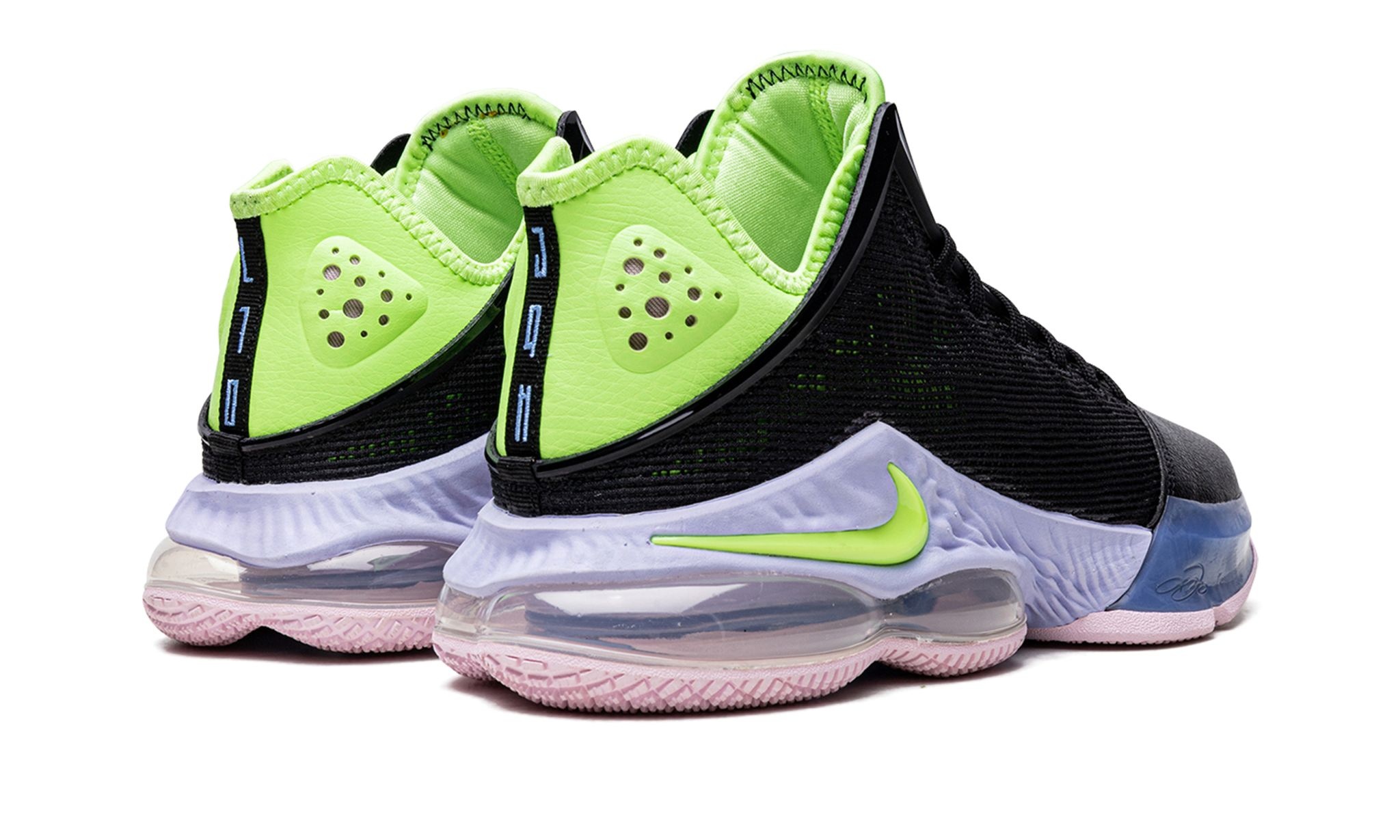 LeBron 19 Low "Black / Ghost Green" - 3
