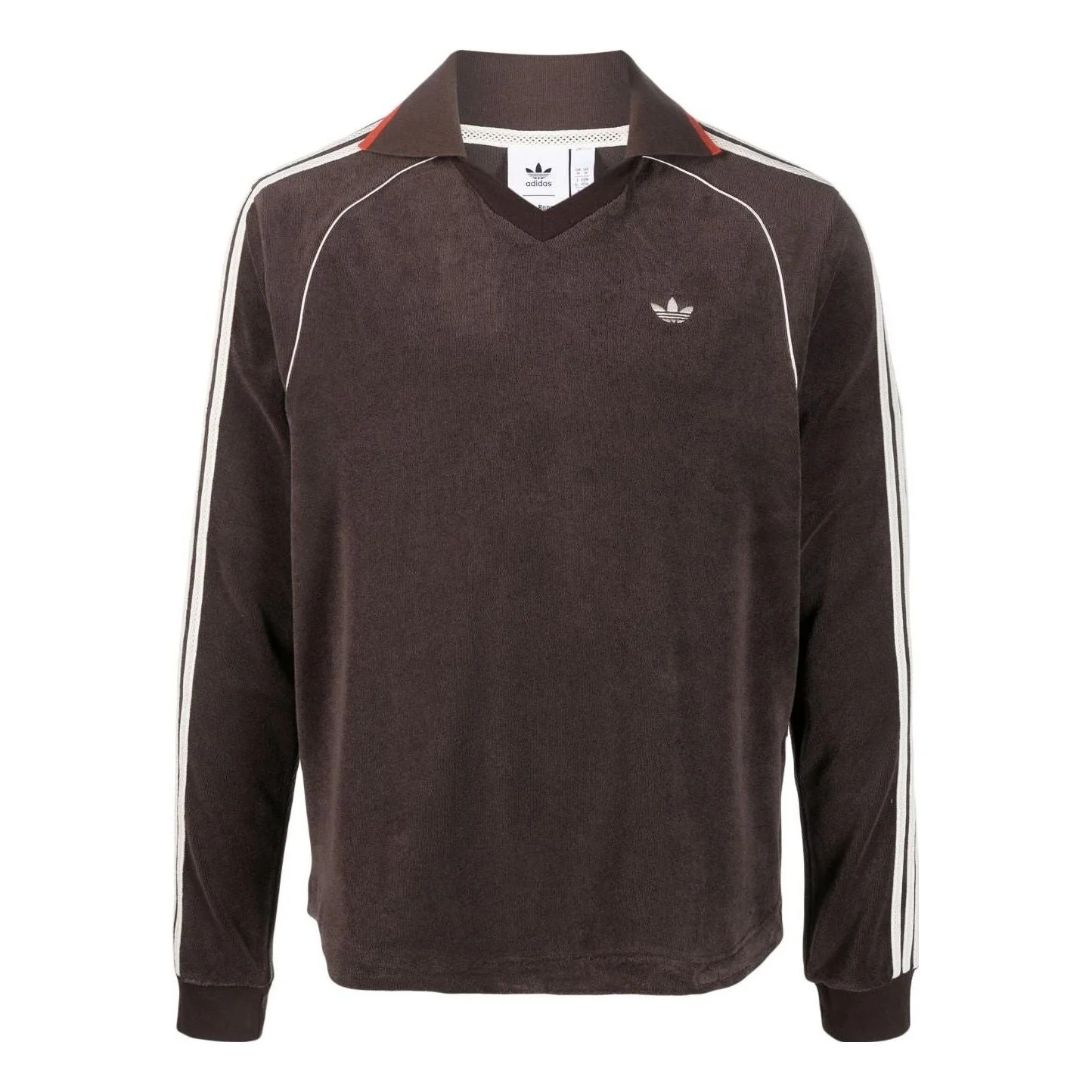 adidas originals x Wales Bonner Long Sleeve Towel Shirt 'Brown' IB3251 - 1