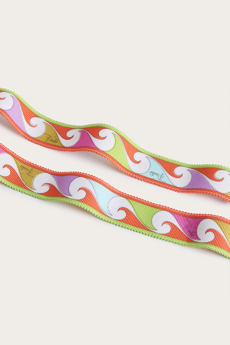 ORCHIDEE PRINT SILK BANDANA 4