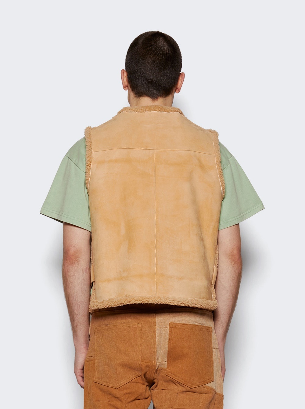 Bullet Point Vest Tan - 5