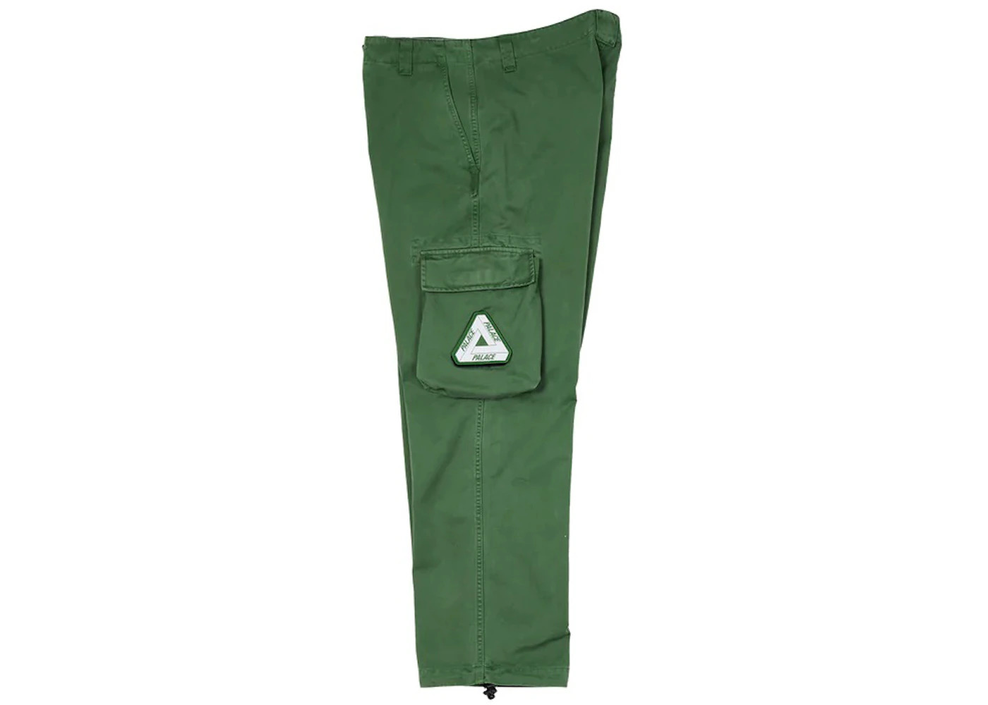Palace Garment Dyed Cargo Trouser Olive - 2