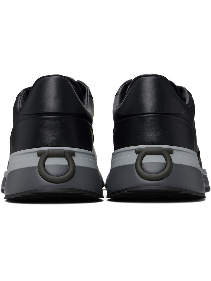 Black & Gray Low Cut Sneakers 2