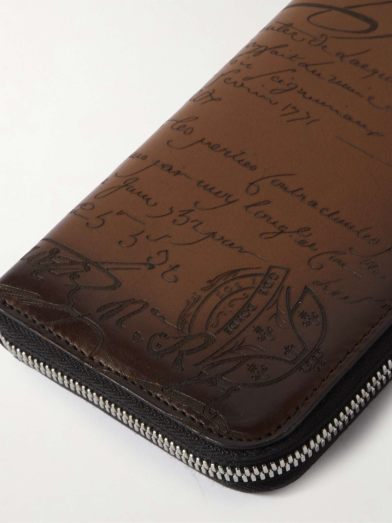 Itauba Scritto Venezia Leather Travel Wallet - 4