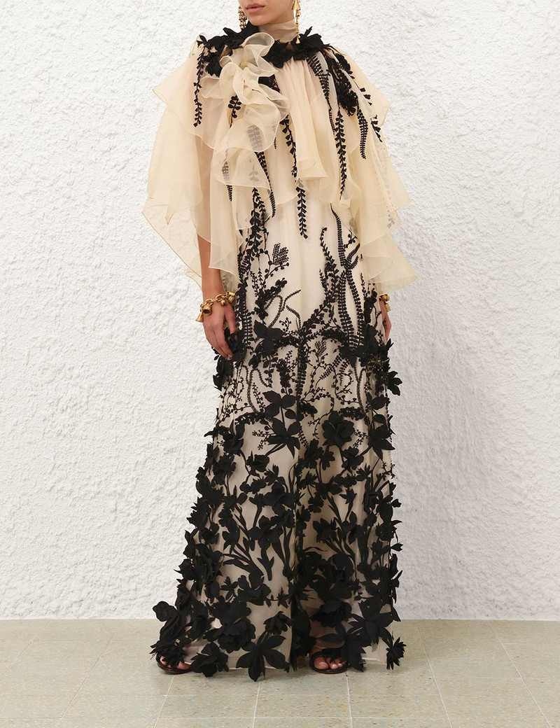 Zimmermann HYPNOTIC APPLIQUE GOWN outlook