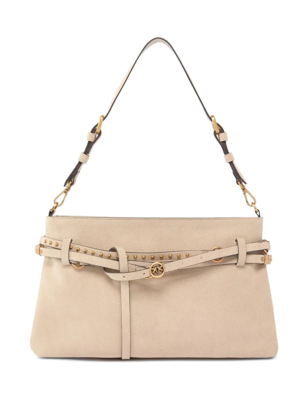 studded shoulder bag - 1