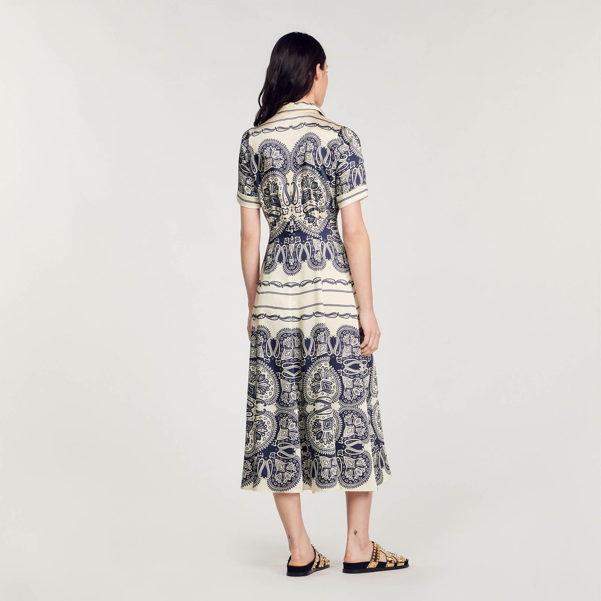 PATTERNED MAXI DRESS - 6