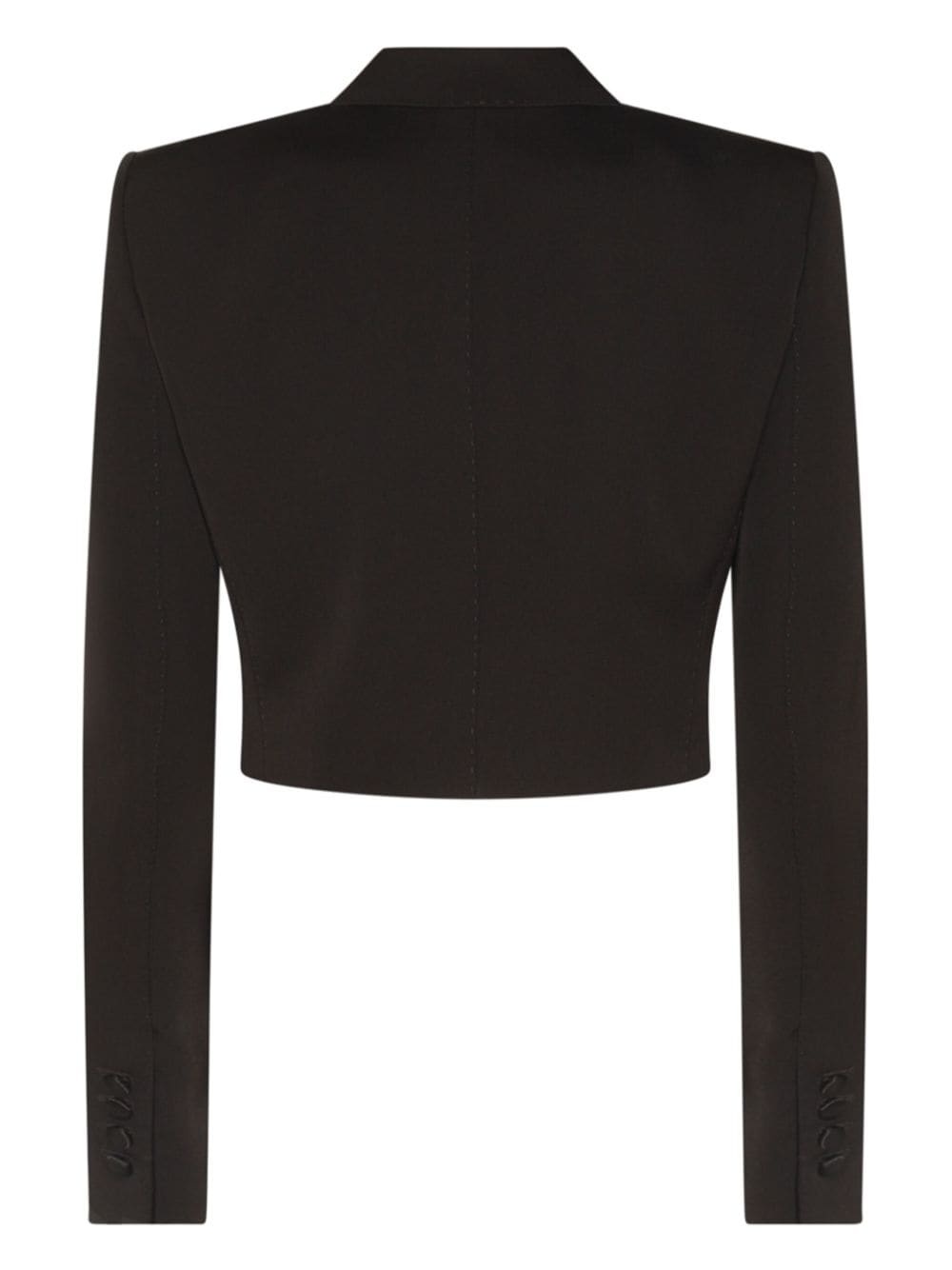 cropped blazer - 2