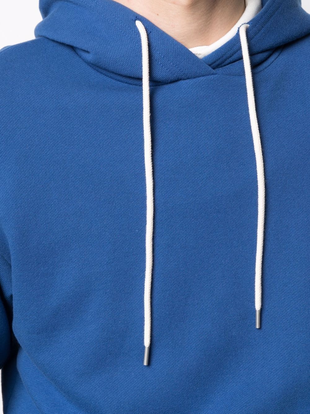 long-sleeved cotton hoodie - 5