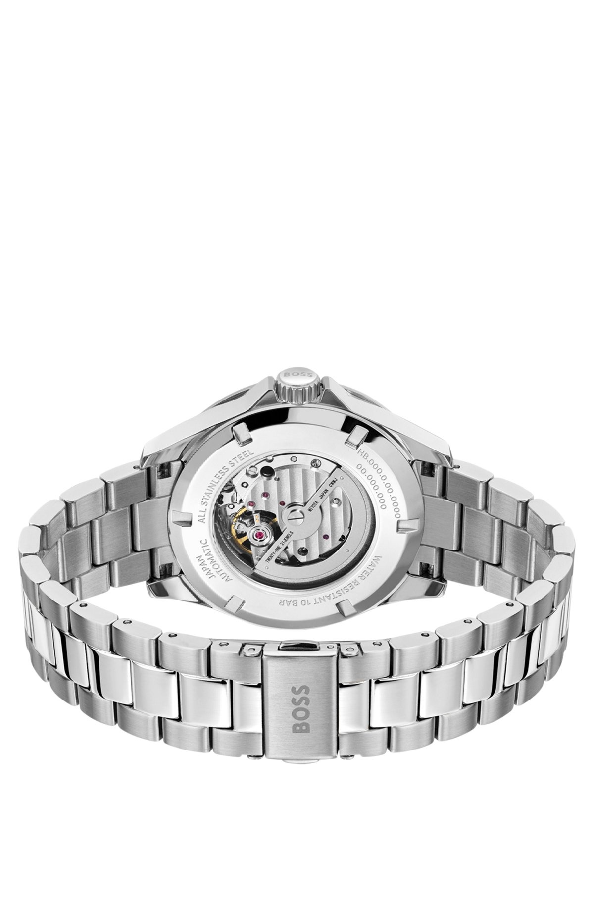 STAINLESS-STEEL WATCH WITH JAPANESE AUTOMATIC MOVEMENT - 3
