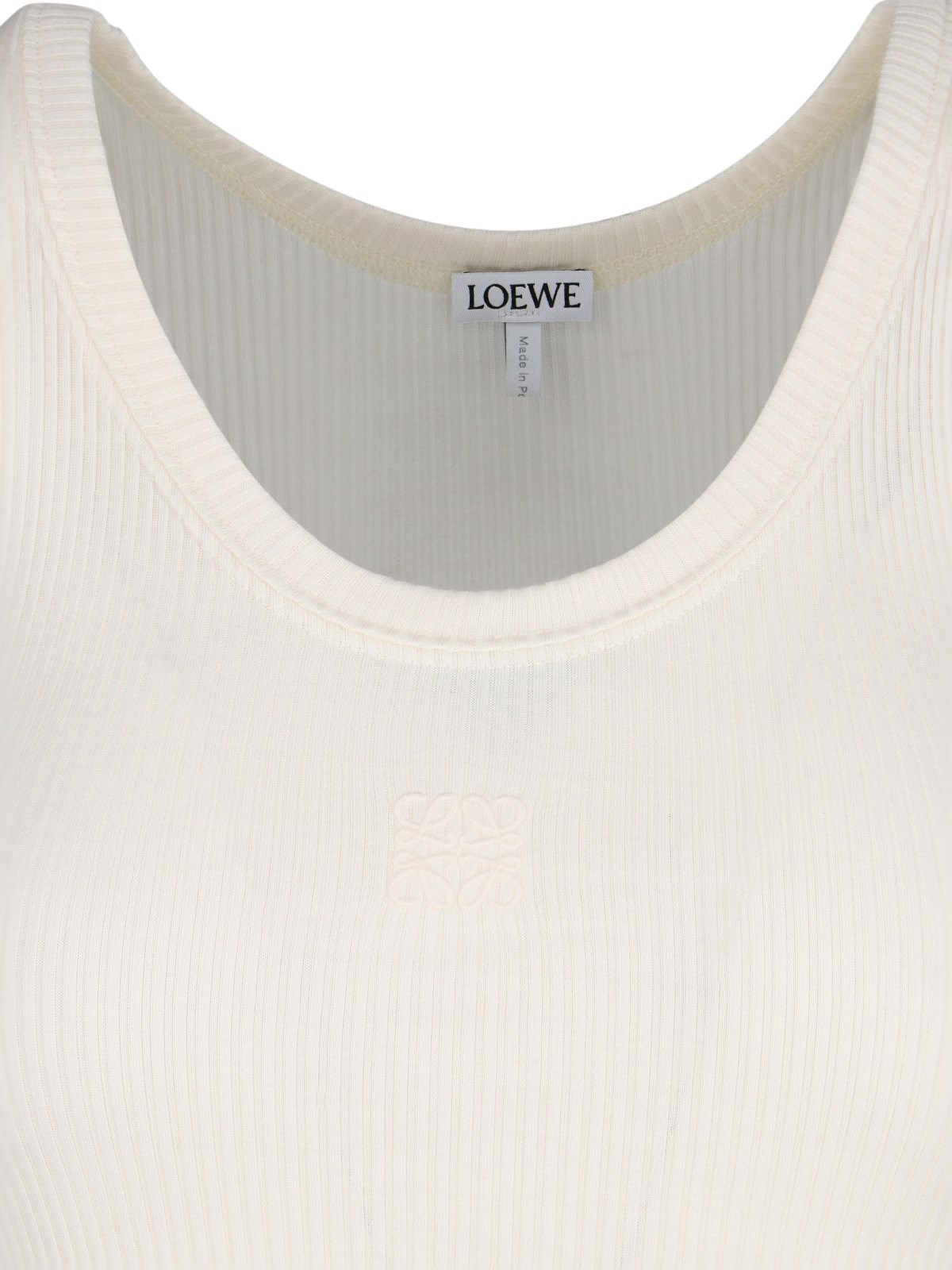 'ANAGRAM' SILK TANK TOP - 3