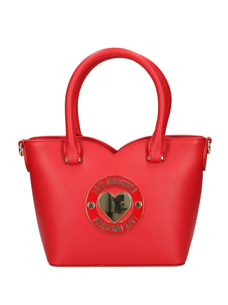 logo-plaque tote bag 1