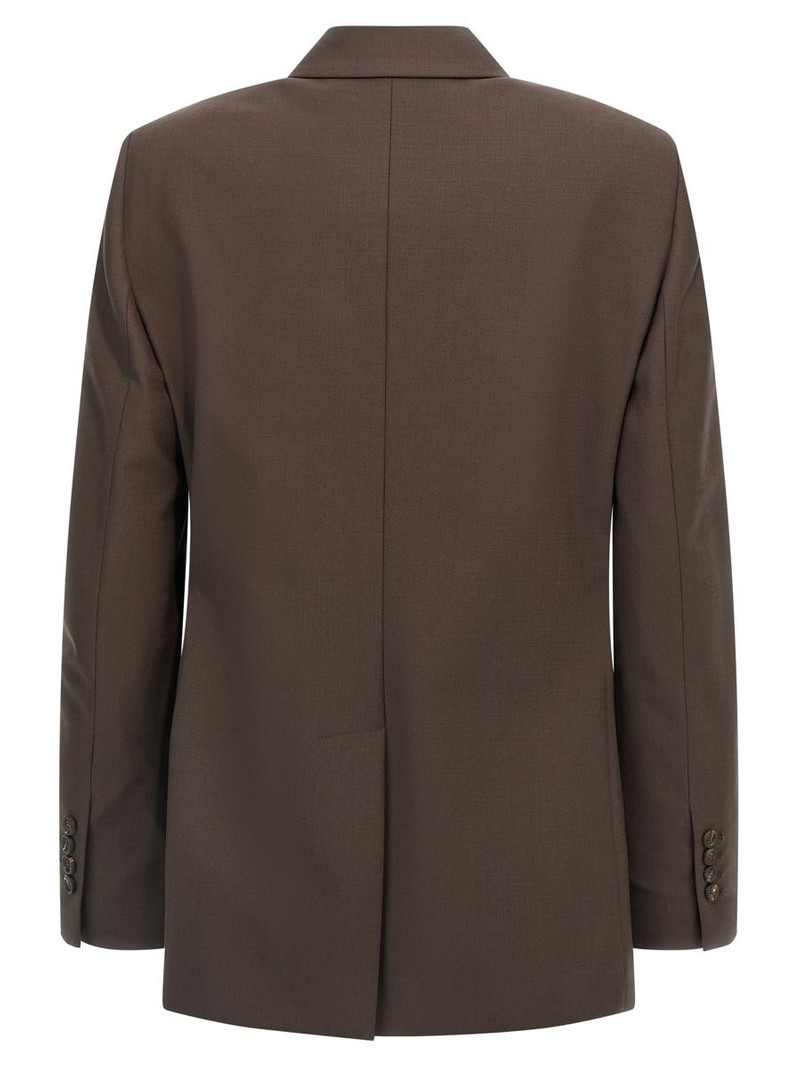 Brunello Cucinelli Brunello Cucinelli Tropical Luxury Wool Blazer outlook