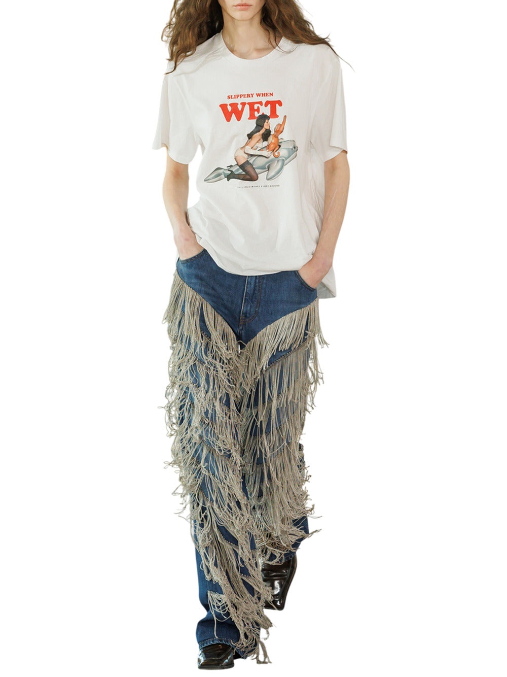 Jeff Koons Collaboration Boyfriend T Shirt - 2