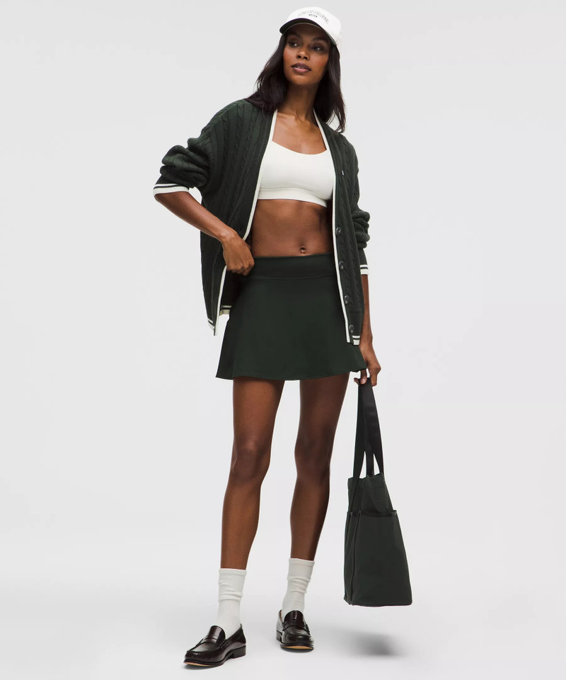 lululemon Cotton-Blend Cable-Knit Cardigan outlook