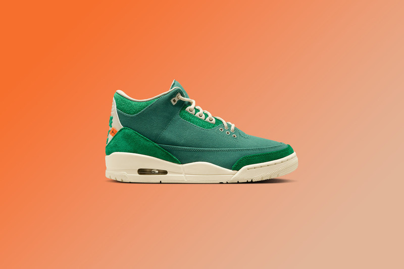 Jordan AIR JORDAN 3 RETRO X NINA CHANEL ABNEY WOMEN'S - BICOASTAL/BLACK/MALACHITE outlook