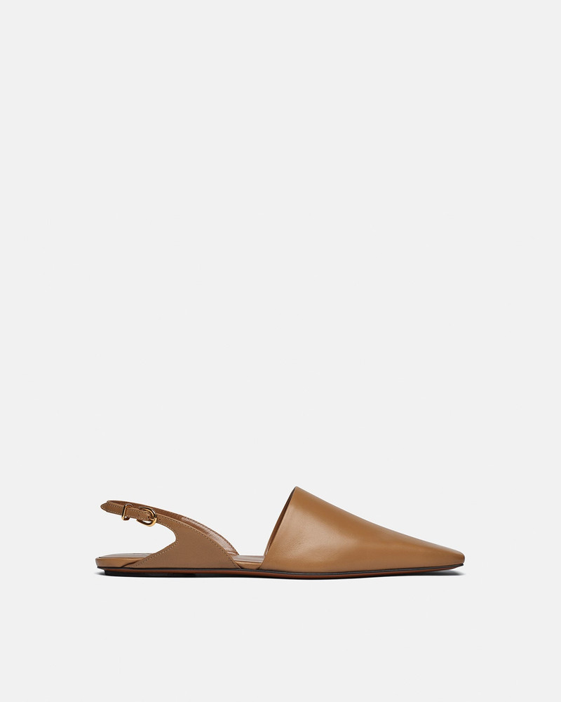 Leather Point-Toe Flats 1