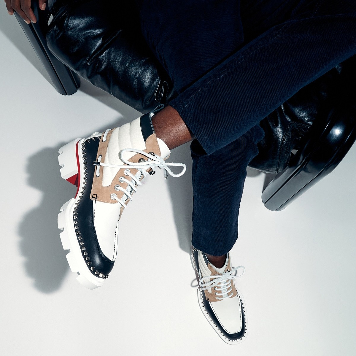 Christian Louboutin Our Steckel Boot - 3240259M673 | REVERSIBLE