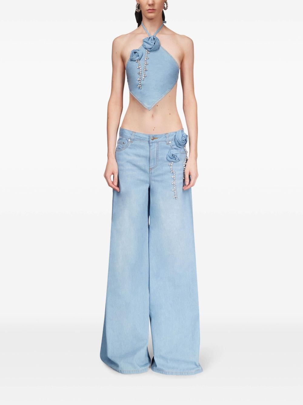wide-leg jeans - 2