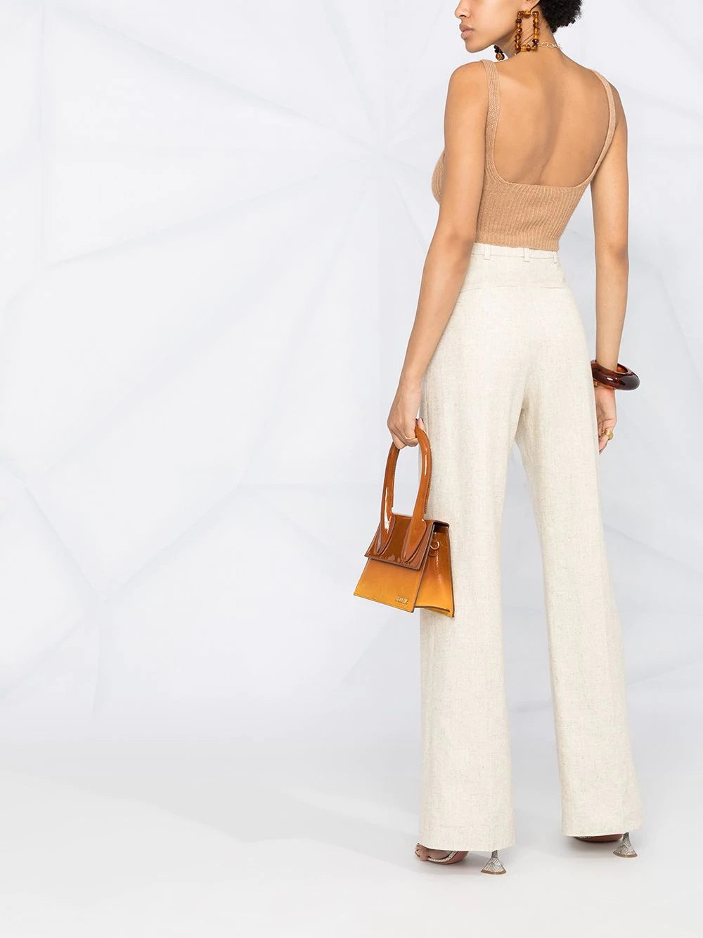 Sauge high-waisted trousers - 4