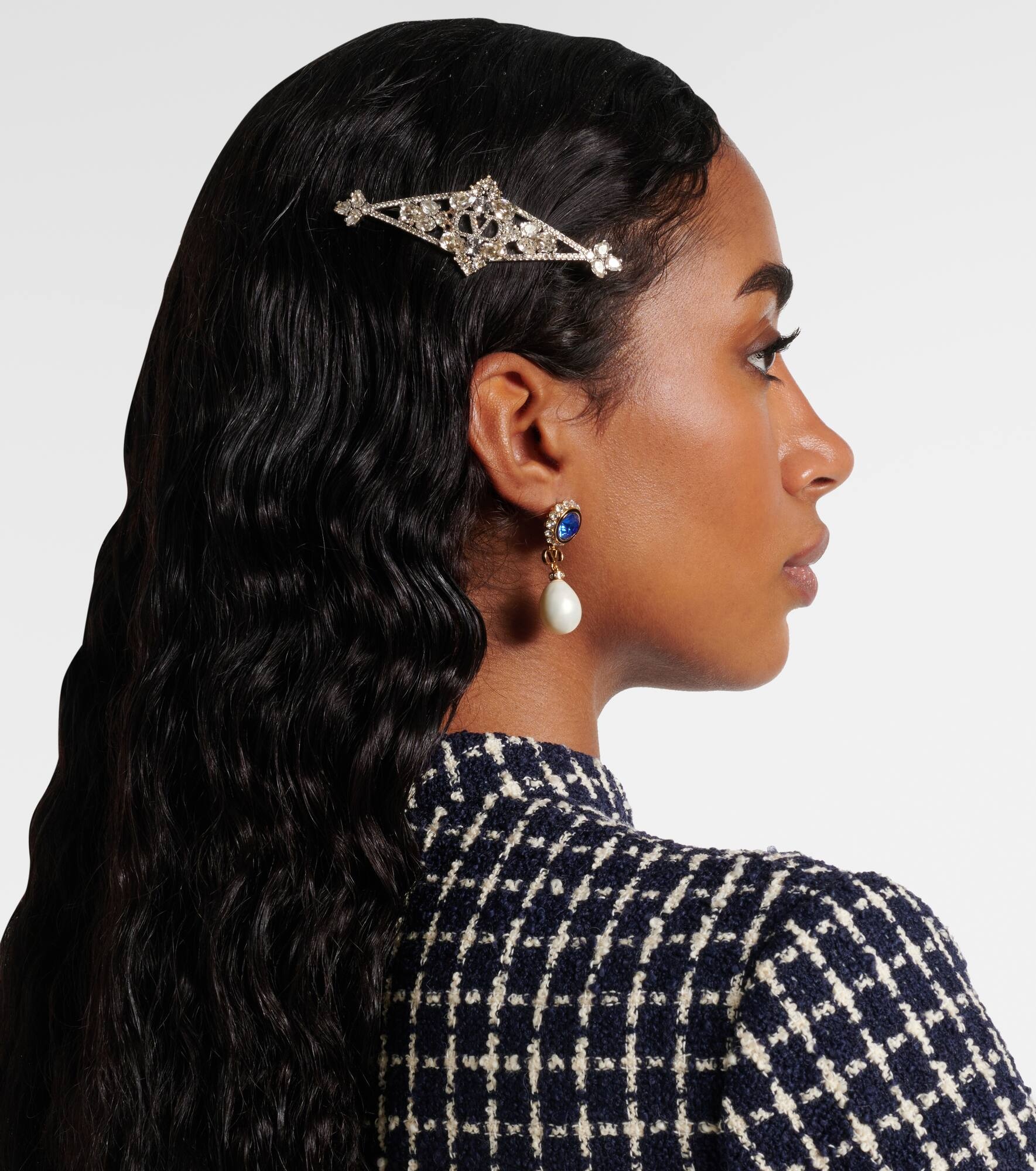 Embellished barrette - 2