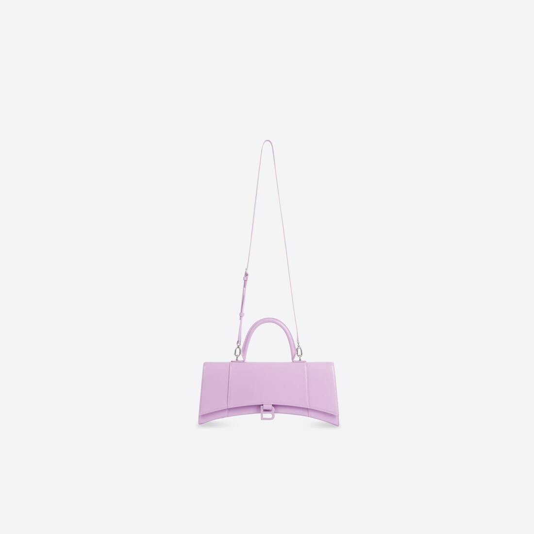 Women's Hourglass Stretched Handbag in Lilac - 4