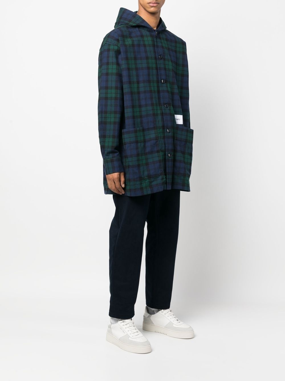 Bout check hooded jacket - 4