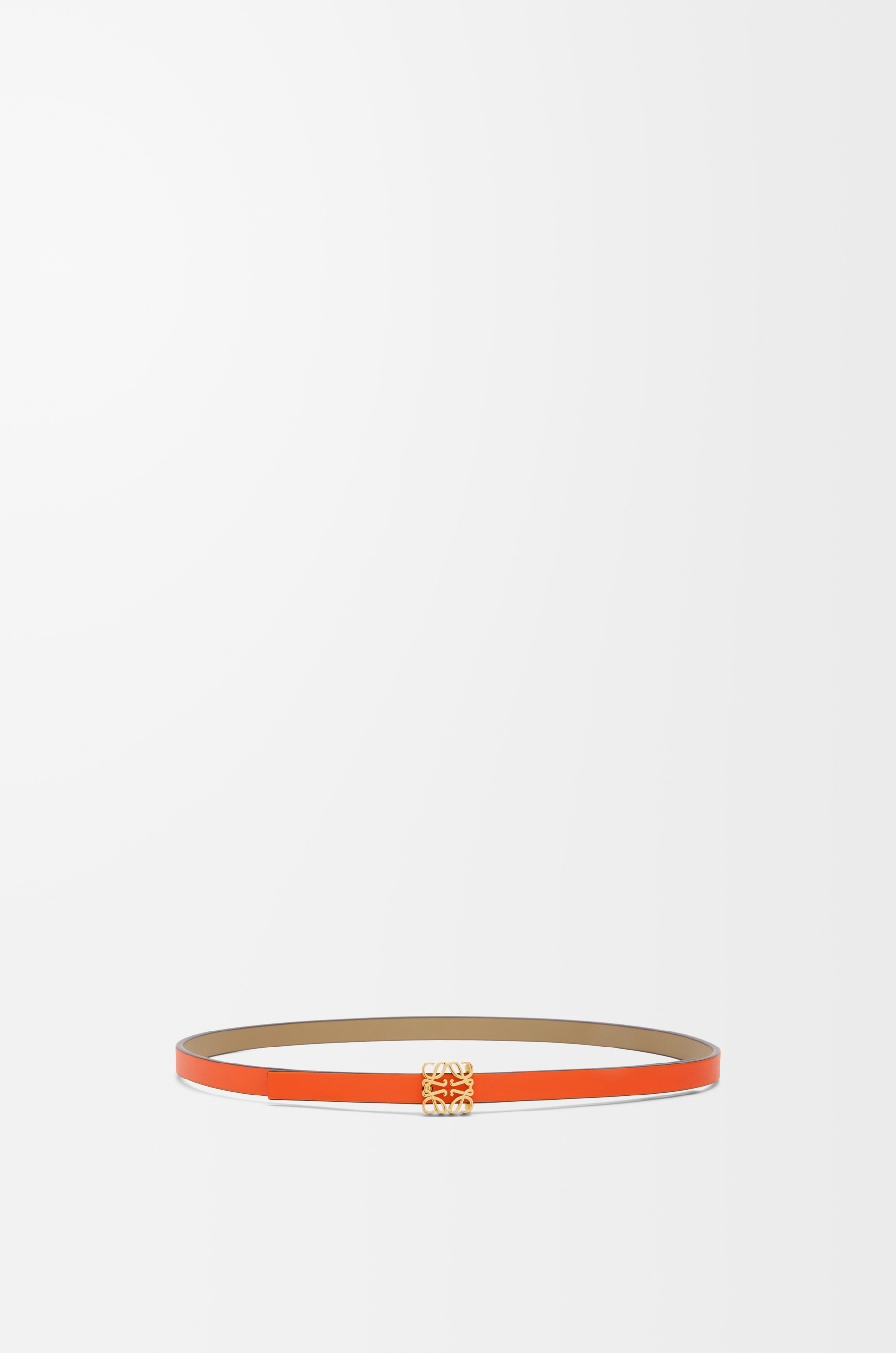 Reversible Anagram cube belt in smooth calfskin - 2